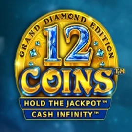 12 Coins Grand Diamond Edition by Wazdan, showcased at ffugu.net – game logo