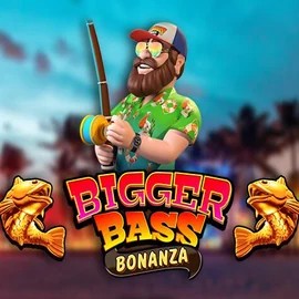 Slots logo of Bigger Bass Bonanza from Pragmatic Play at Fugu Casino