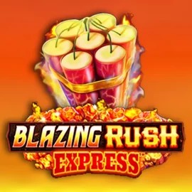 Blazing Rush Express logo – Slots by AreaVegas at Fugu Casino