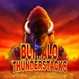 Buffalo Thunderstacks logo by Amatic Industries Fugu Casino