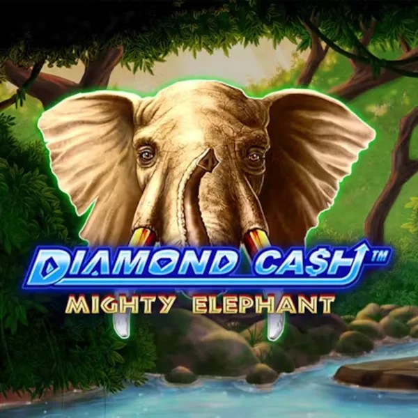 Diamond Cash Mighty Elephant by Greentube, showcased at ffugu.net – game logo