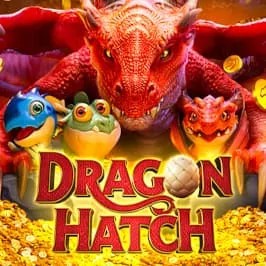 Dragon Hatch logo by PG Soft at Fugu Casino