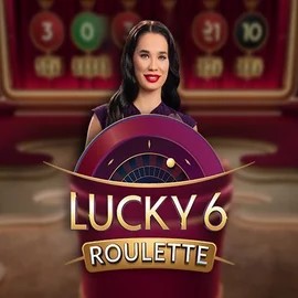 Lucky 6 Roulette logo – Live Casino by Pragmatic Play at Fugu Casino