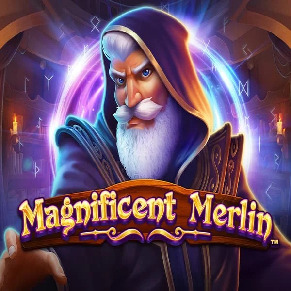 Try Magnificent Merlin slot by Greentube on ffugu.net – logo image