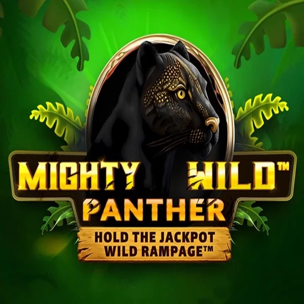 Mighty Wild Panther slot logo by Wazdan at Fugu Casino