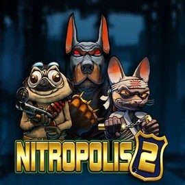 Nitropolis 2 slot icon by ELK Studios, available at Fugu Casino