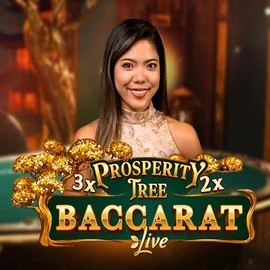 Prosperity Tree Baccarat online game logo by Evolution on ffugu.net