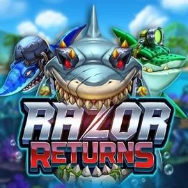 Logo of Razor Returns from Push Gaming at Fugu Casino
