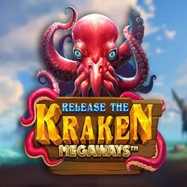 Release the Kraken Megaways logo – Slots by Pragmatic Play at Fugu Casino