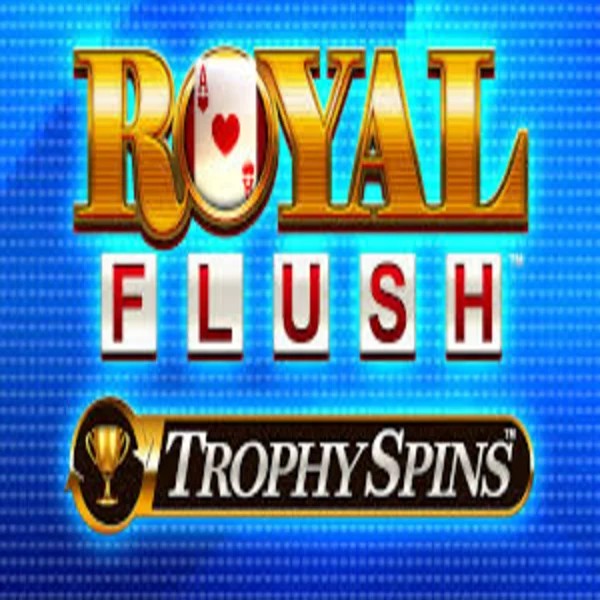 Royal Flush Trophy Spins game by Greentube – logo hosted on Fugu Casino
