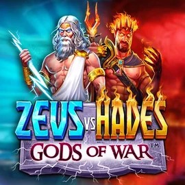 Zeus vs Hades: Gods of War casino game by Pragmatic Play – featured logo at Fugu Casino